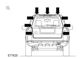 Vehicle specific information and tolerance checks tailgate alignment