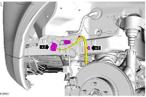 Uni-body, subframe and mounting system rear subframe - AWD (G1779461) - Installation
