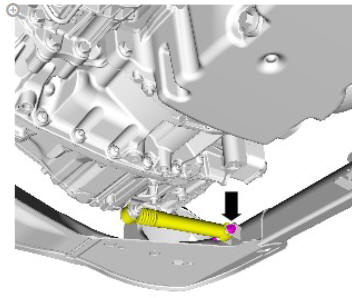 Uni-body, subframe and mounting system front subframe (G2028440) - Removal 