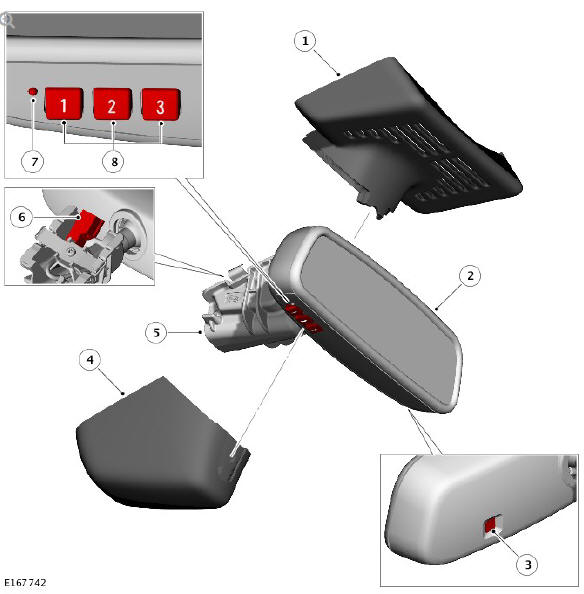 Automatic Dimming Rear View Mirror