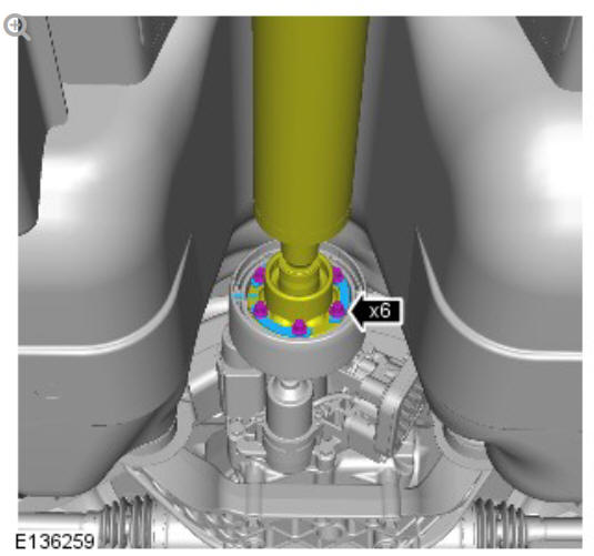 Driveshaft - ingenium I4 2.0l diesel, vehicles without- active driveline (G1890849) - Installation