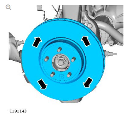 General information rear brake disc runout check (G2010036) general procedures
