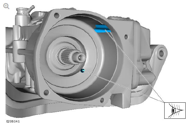 Rear drive axle_differential - Vehicles without- Active driveline active on-demand coupling - Vehicles with- 9HP48 9 - Speed automatic transmission - AWD (G1775369) removal and installation