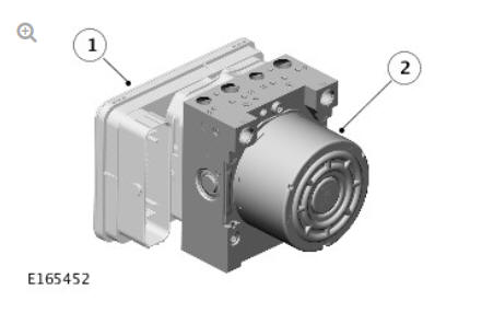 Anti-lock brake system (ABC) control module