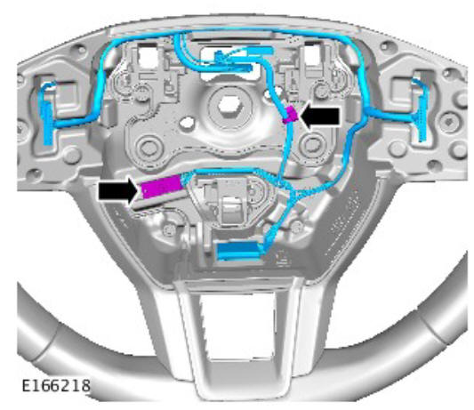 Steering column steering wheel (G1775242) removal and installation