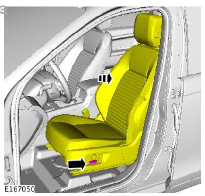 Driver seat module (G1791770) removal and installation