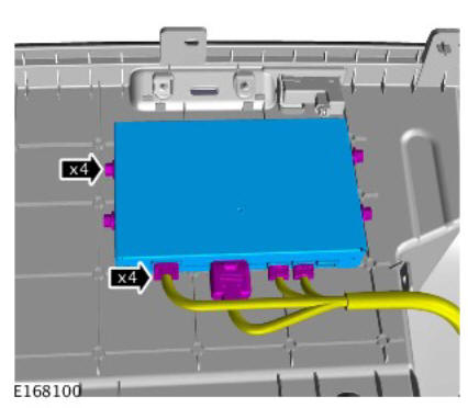 Telephone interface module (G1785535) removal and installation