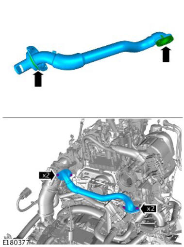 Engine - Ingenium i4 2.0l Diesel Intake Manifold (G1875868) / Removal and Installation