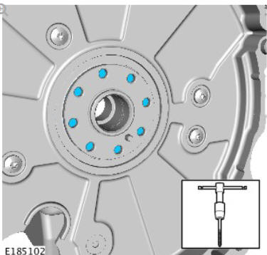 Engine - Ingenium i4 2.0l Diesel Flywheel (G1875896) Removal and Installation