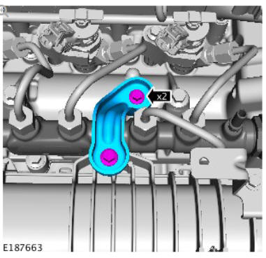 Fuel Charging and Controls - Ingenium i4 2.0l Diesel Fuel Rail (G1875959) / Installation