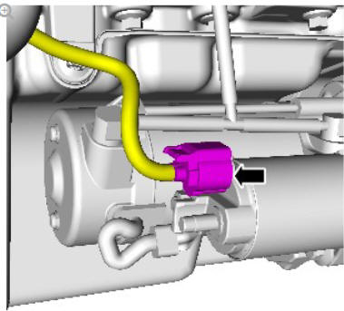 Starting System - Ingenium i4 2.0l Diesel Starter Motor (G1879568) Removal and Installation