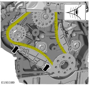 Engine - Ingenium i4 2.0l Diesel Lower Timing Chain (G1875890) / Removal