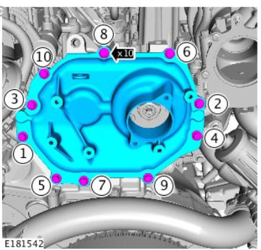 Engine - Ingenium i4 2.0l Diesel Upper Timing Cover (G1875872) / Removal and Installation