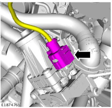 Engine Emission Control - Ingenium i4 2.0l Diesel High Pressure Exhaust Gas Recirculation Valve (G1875913) Removal and Installation