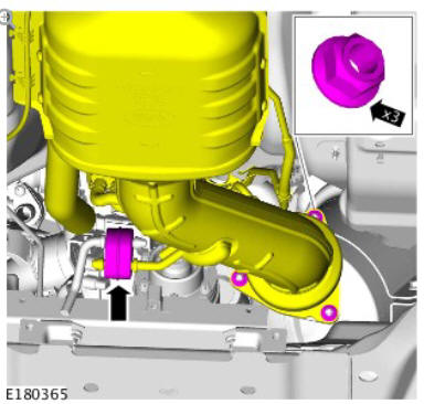 Exhaust - Ingenium i4 2.0l Diesel Diesel Particulate Filter - Vehicles Without- Diesel Exhaust Fluid (G1887685) / Removal Installation