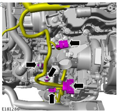 Engine Emission Control - Ingenium i4 2.0l Diesel Low Pressure Exhaust Gas Recirculation Valve (G1875911) Removal and Installation