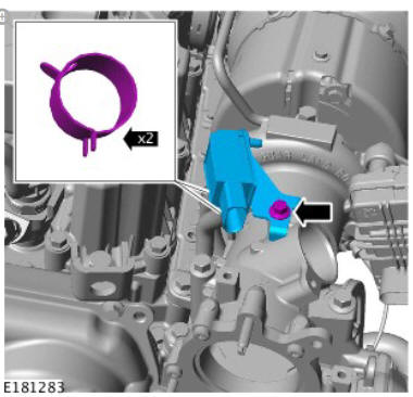 Engine Emission Control - Ingenium i4 2.0l Diesel Low Pressure Exhaust Gas Recirculation Valve (G1875911) Removal and Installation