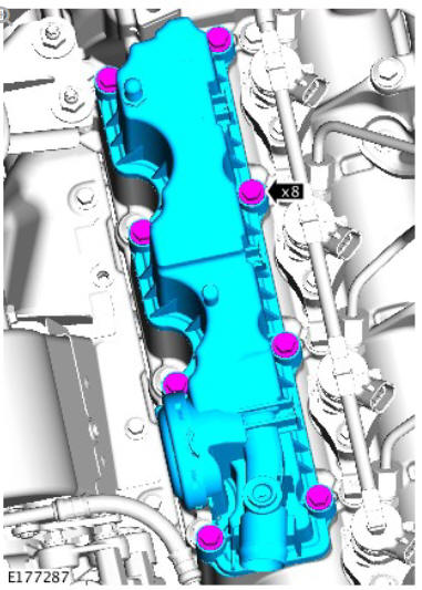 Engine Emission Control - Ingenium i4 2.0l Diesel Valve Cover Vent Oil Separator (G1875906) Removal and Installation