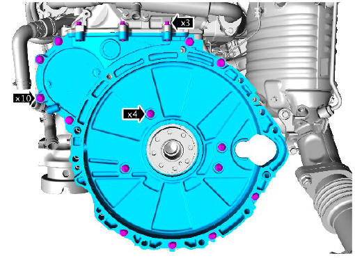 Engine - Ingenium i4 2.0l Diesel Lower Timing Cover (G1875873)/Removal and Installation