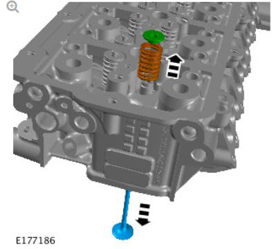 Engine - Ingenium i4 2.0l Diesel Valves (G1875887) Removal and Installation