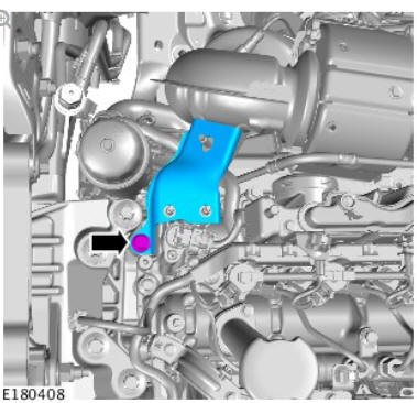 Exhaust - Ingenium i4 2.0l Diesel Catalytic Converter (G1880489) / Removal