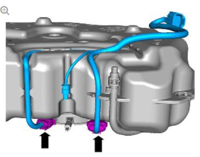 Engine Emission Control - Ingenium i4 2.0l Diesel Diesel Exhaust Fluid Tank (G1875909) / Removal and Installation