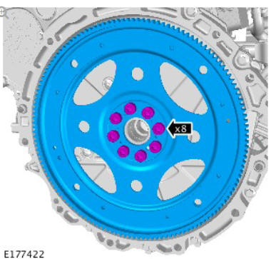 Engine - Ingenium i4 2.0l Diesel Flexplate (G1875884) / Removal and Installation