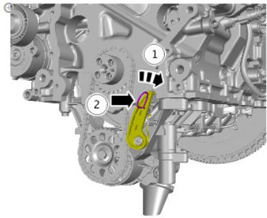 Engine - Ingenium i4 2.0l Diesel Oil Pump Chain (G1875891) / Removal and Installation