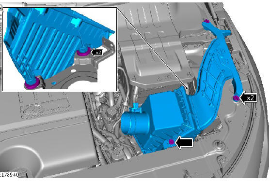 Engine Cooling - Ingenium i4 2.0l Diesel Cooling System Partial Draining, Filling and Bleeding (G1879553) General Procedures
