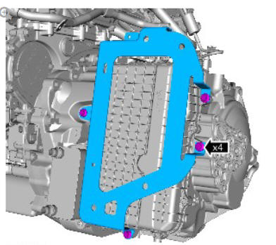Transmission Fluid Pan - Ingenium i4 2.0l Diesel (g1894395) Removal and Installation