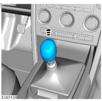Manual Transmission - Transaxle External Controls Gearshift Lever Knob (G1781379) / Removal and Installation