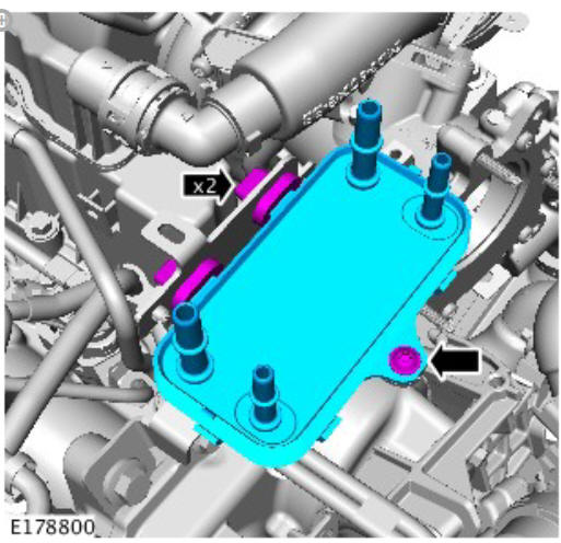 Fuel Tank and Lines - Ingenium i4 2.0l Diesel Fuel Cooler (G1885493) 